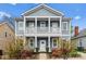 Charming two-story home with a welcoming front porch and well-maintained landscaping at 612 Baldwin Ave, Charlotte, NC 28204
