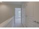 Hallway with closet doors leading to a bedroom at 668 Sixth Baxter Xing, Fort Mill, SC 29708