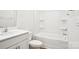 This bathroom offers a sink and shower-tub combo at 8059 Plymouth Dr, Sherrills Ford, NC 28673