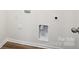 The laundry room features all new hookups and connections at 8059 Plymouth Dr, Sherrills Ford, NC 28673