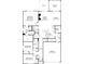 Detailed floorplan showcasing the layout of a single Gathering home with 3 bedrooms and 2 baths at 920 Exeter Dr, Sherrills Ford, NC 28673