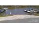 Community boat ramp providing convenient access to the lake for boating and water activities at 119 W Maranta Rd, Mooresville, NC 28117