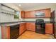 This is a great kitchen offering wood cabinets and stainless steel appliances at 1213 Salvadore Ct, Gastonia, NC 28052