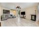 Bright living room offers comfortable seating and a relaxing atmosphere, perfect for Gathering gatherings at 1213 Salvadore Ct, Gastonia, NC 28052