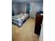 Bedroom with a bed, dresser, carpet and neutral color at 124 Riley Rd, Dallas, NC 28034