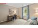 Dedicated home office with a desk, chair, and a window at 1328 Secrest Commons Dr, Monroe, NC 28112