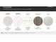 Selection of flooring, countertops and cabinetry materials available in the Franklin model home at Harris Mill by Lennar at 1552 Croydon St, Indian Land, SC 29707