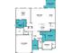 Detailed floorplan showcasing the layout of the home, including bedrooms, bathrooms, and living spaces at 1619 Honey Trl, Monroe, NC 28112