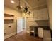 Bright laundry room with ample storage and counter space at 179 Tomahawk Ln, Mount Gilead, NC 27371