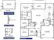 Detailed floor plan showcasing the layout of the first floor, including bedrooms and living spaces at 184 Swann Rd # 1, Statesville, NC 28625
