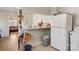 Kitchen bar that opens to living room, connecting spaces for entertaining at 21 W D St, Newton, NC 28658