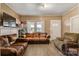 Inviting living room features hardwood floors and a cozy atmosphere at 21 W D St, Newton, NC 28658