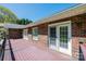Spacious wooden deck offering a perfect spot for outdoor relaxation and entertaining, with access to the home's interior at 2426 36Th Ne Ave, Hickory, NC 28601