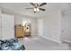 Comfortable bedroom offers bright natural light and a decorative rug at 2825 Old Pageland Marshville Rd, Wingate, NC 28174