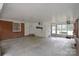 A well-lit garage with multiple access points, ample room for projects, and a clean concrete floor at 2825 Old Pageland Marshville Rd, Wingate, NC 28174