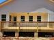 Covered back porch with railings at 4168 S Olivers Cross Rd # 6, Newton, NC 28658
