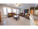 Inviting living room featuring neutral tones and ample seating at 447 Shagbark Ct, Mount Gilead, NC 27306