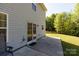 View of the back patio leading out to the yard with sliding glass doors for indoor/outdoor flow at 4707 Hannah Dr, Rock Hill, SC 29732