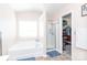Bright bathroom with a soaking tub, a separate shower, and modern fixtures at 4707 Hannah Dr, Rock Hill, SC 29732