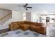 Spacious living room featuring an oversized sectional sofa, perfect for entertaining at 4707 Hannah Dr, Rock Hill, SC 29732