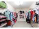 Spacious walk-in closet with ample shelving and hanging space for storage at 4707 Hannah Dr, Rock Hill, SC 29732