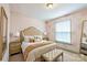 A stylish bedroom with unique decor and a window for natural light at 507 Texas Trl, Dallas, NC 28034