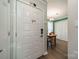 Inviting entryway featuring a charming wooden table and chairs, creating a welcoming and functional space at 6809 Copernicus Cir, Charlotte, NC 28226