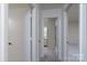 Hallway with a view to the bedroom at 6815 Old Post Rd, Charlotte, NC 28212