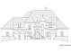 An elevation view illustration of a luxury home featuring stone accents, arched entry, and dormer windows at 8100 Skye Knoll Dr # 144, Waxhaw, NC 28173