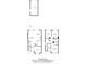 Detailed floor plan showcasing the layout of the two-story home, including rooms and dimensions at 1001 Woodglen Ln, Matthews, NC 28104