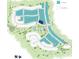Community map showcasing lot locations, surrounding roadways and planned amenities in this new development at 1003 Idyllic Ln, Waxhaw, NC 28173