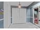Hallway with closet and pendant light fixture at 1074 Oakridge Farm Hwy, Mooresville, NC 28115