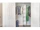 Spacious closet with shelving, rods, and plenty of storage to keep your wardrobe organized at 1124 Culver Spring Way, Charlotte, NC 28215