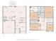Detailed floorplan showcasing the layout of this two-story home at 113 Fosters Glen Pl, Mooresville, NC 28115