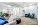 Spacious living area with hardwood floors and recessed lighting at 113 Woodside Ave, Gastonia, NC 28054