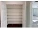 Well-organized closet features multiple shelves for optimal storage and organization at 1177 Ellis Pond Dr, Rock Hill, SC 29730
