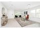 Elegant living area with neutral walls, hardwood floors, and modern decor at 1177 Ellis Pond Dr, Rock Hill, SC 29730