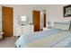 Bedroom showcasing a dresser with mirror and a comfortable bed, creating a peaceful retreat at 1309 Briarcliff Rd, Shelby, NC 28152