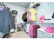 Spacious walk-in closet with ample shelving and hanging space for organized storage at 2030 Bosna Ln, Fort Mill, SC 29715