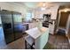 Well-equipped kitchen featuring stainless steel appliances, ample counter space, and a modern island at 205 Cooke Cir, Kings Mountain, NC 28086