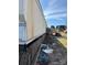 Exterior of a mobile home with a deck, showing signs of wear and tear at 2504 Windswept Way, Rockwell, NC 28138