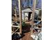 Exterior view of run-down, dilapidated shed in disrepair at 2504 Windswept Way, Rockwell, NC 28138
