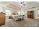 Spacious main bedroom featuring a trey ceiling, and flexible area that could serve as an office at 3901 Parkers Fry None, Fort Mill, SC 29715
