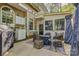 Covered patio with seating area, perfect for outdoor relaxation and entertainment at 394 Runnymede Dr, Rock Hill, SC 29732