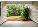Back yard features manicured landscaping and a privacy fence at 527 Livingston Dr, Lancaster, SC 29720