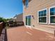 Relaxing wooden deck with a view of the neighborhood, perfect for outdoor lounging at 6061 Piscataway Ct, Rock Hill, SC 29732