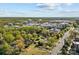 Expansive aerial view of the city, showcasing the skyline and surrounding green spaces at 6127 Rosecrest Dr, Charlotte, NC 28210
