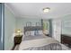 Charming bedroom with a cozy bed, neutral decor and plenty of natural light at 6127 Rosecrest Dr, Charlotte, NC 28210