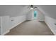 Large bedroom featuring neutral carpet, fresh paint, ceiling fan, and a window for natural light at 6204 River Birch Dr, Gastonia, NC 28056