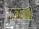 Aerial view of property lines, house, and land at 912 Westside Dr, Newton, NC 28658